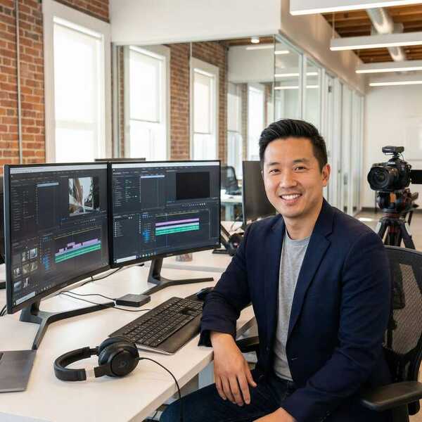 国产视频剪辑专家王浩然